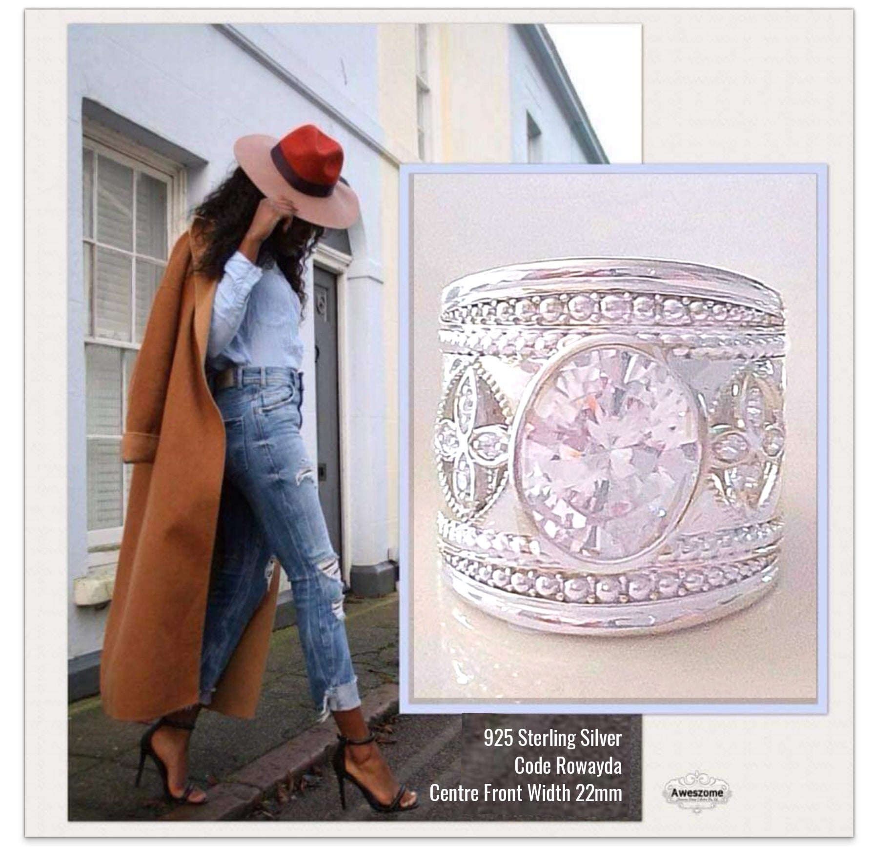 Silver Ring Rowayda
