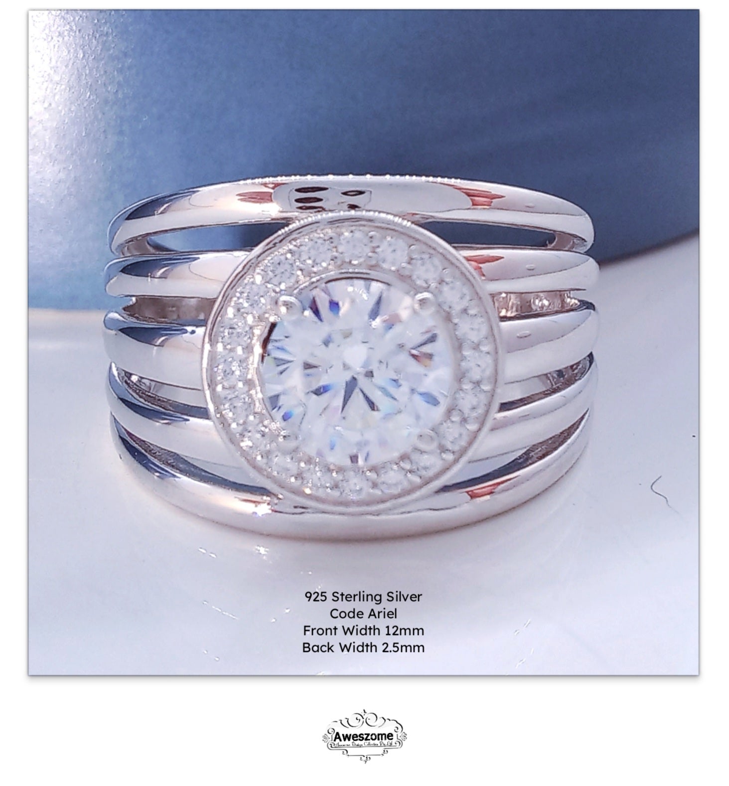 Silver Ring Ariel
