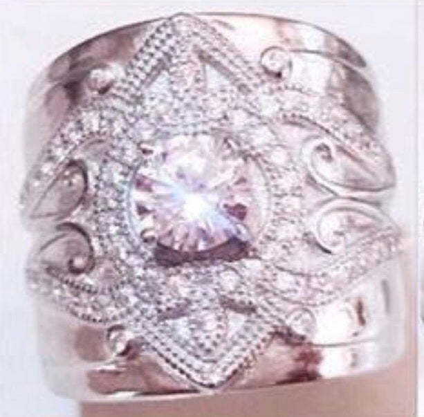 Silver Ring Jani White