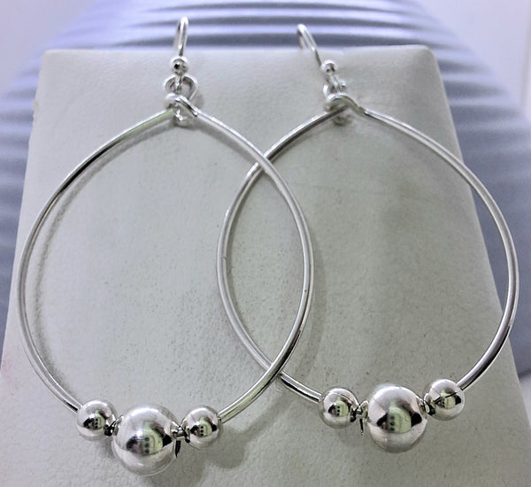 Silver Earrings AW445