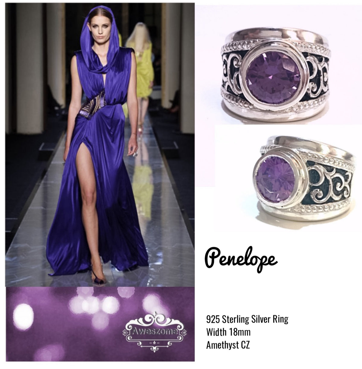 Silver Ring Penelope