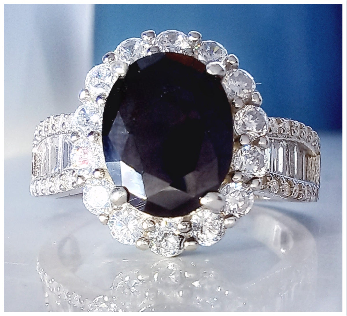 Silver Ring Gretha Onyx