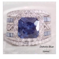 Silver Ring Dakota Blue
