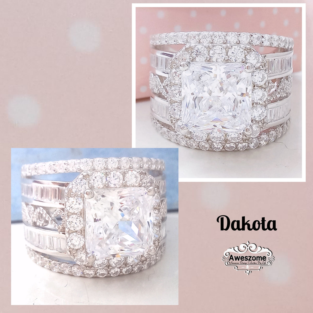 Silver Ring Dakota White