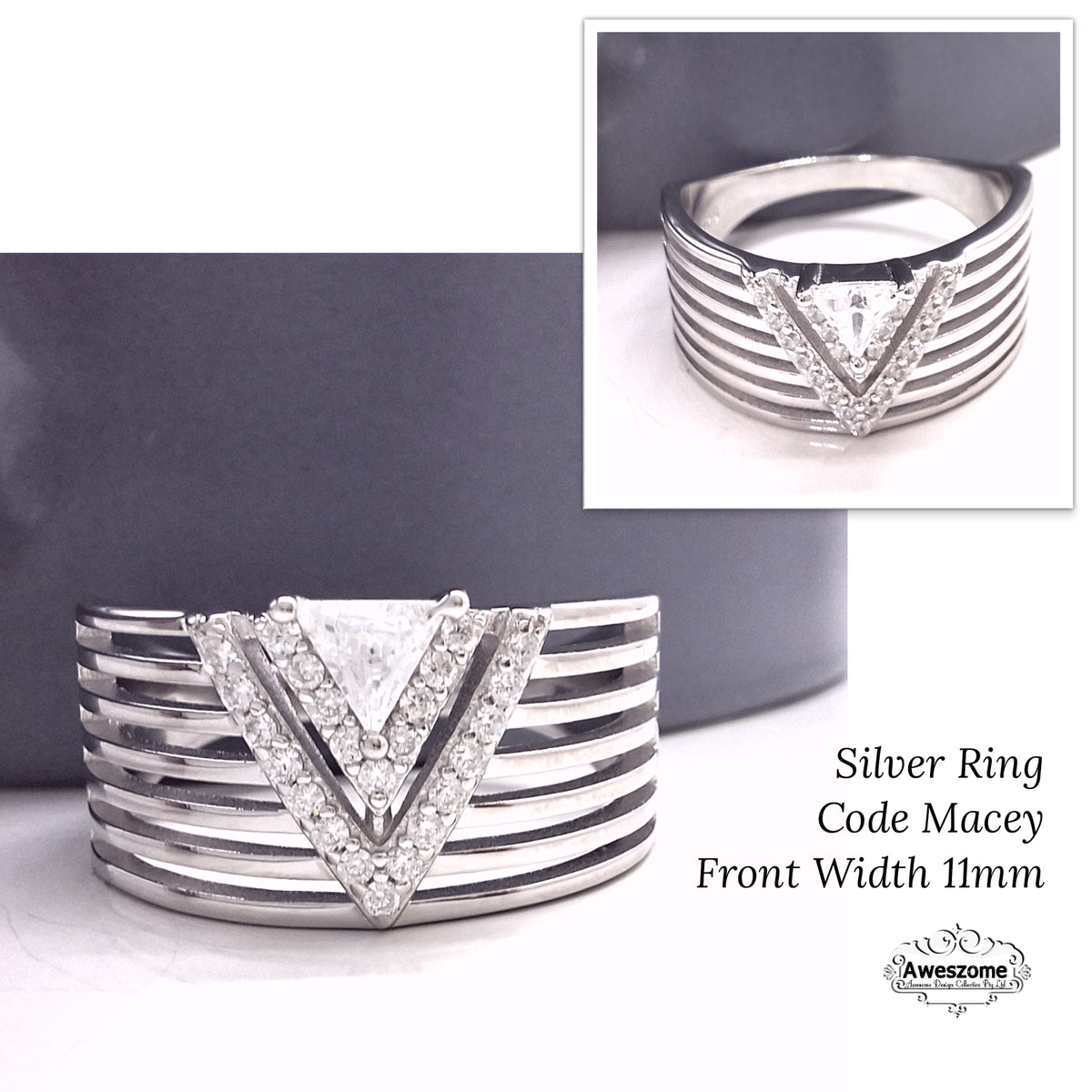 Silver Ring Macey