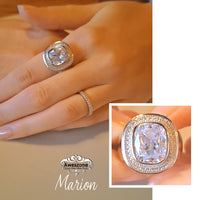 Silver Ring Marion Pink