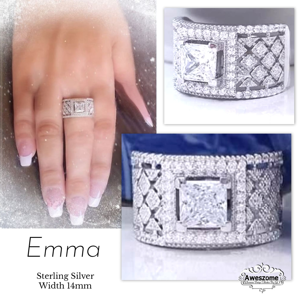 Silver Ring Emma