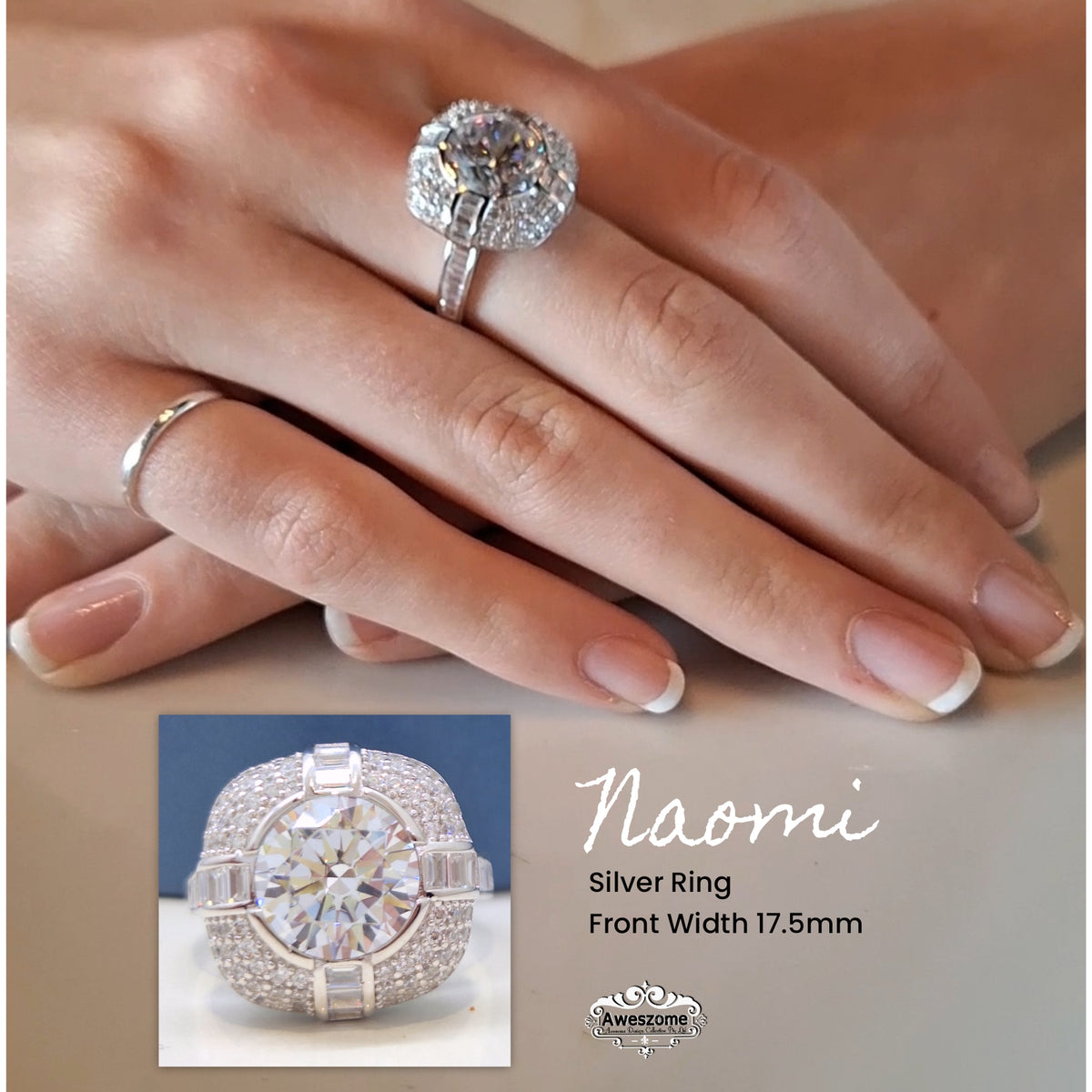 Silver Ring Naomi