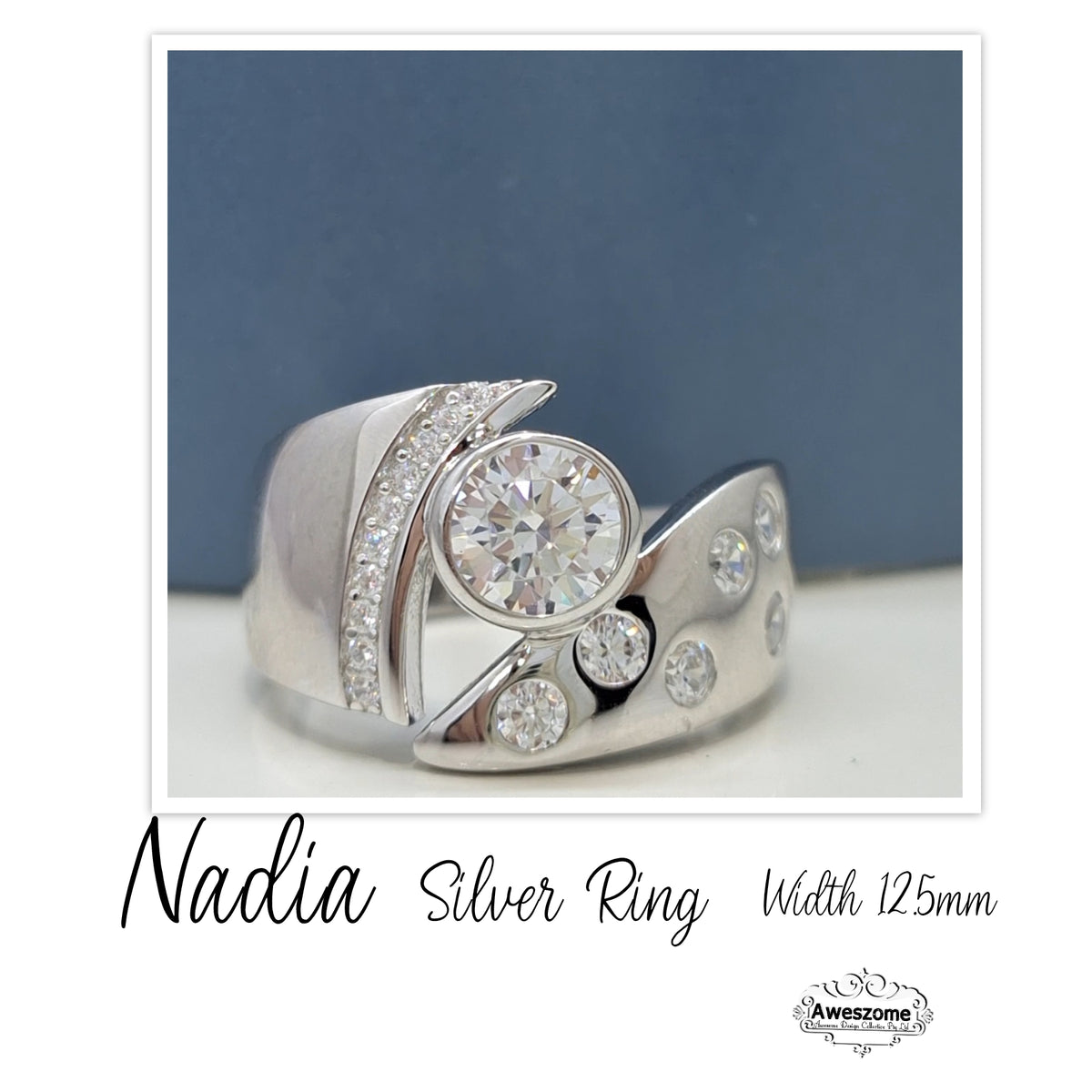 Silver Ring Nadia