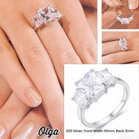 Silver Ring Olga