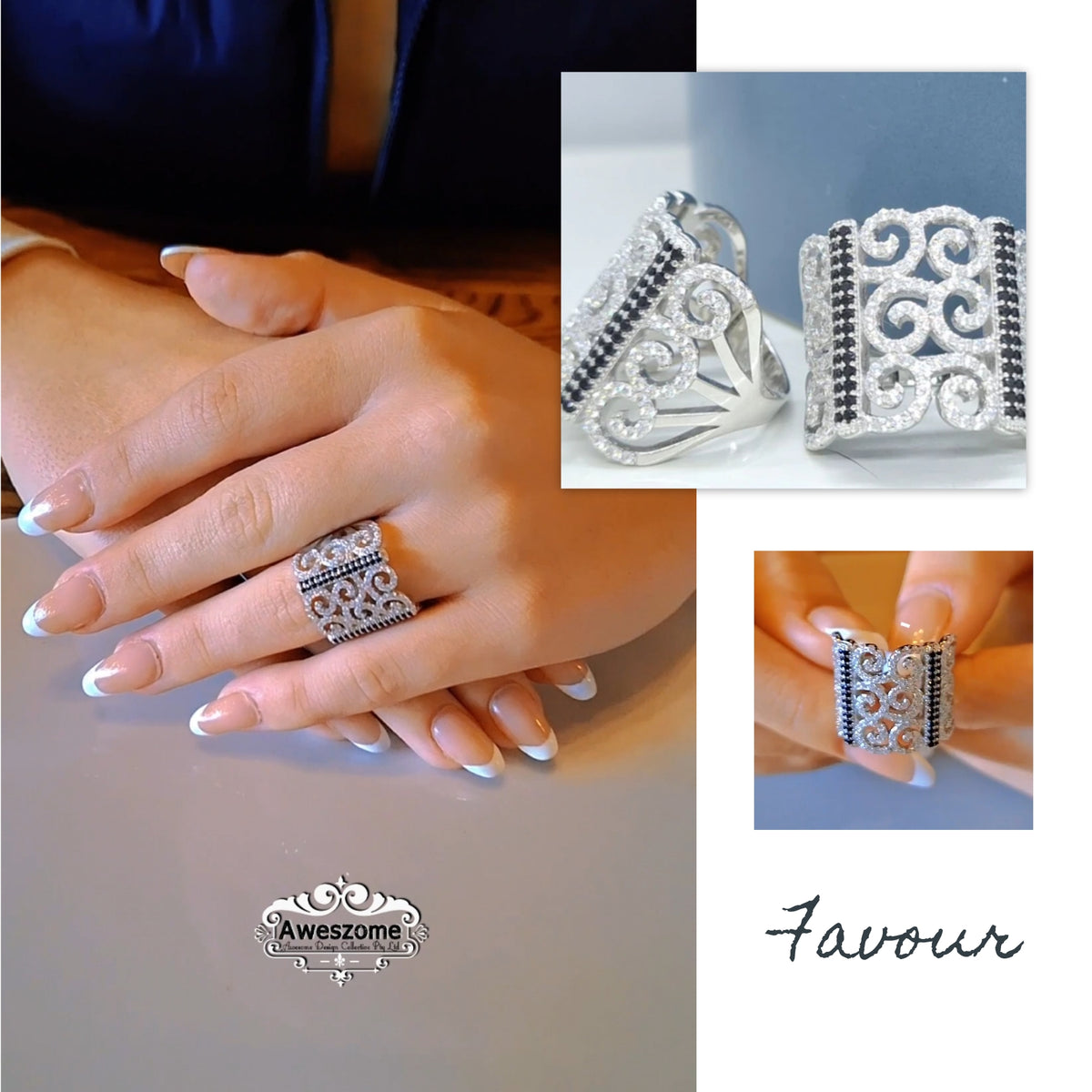 Silver Ring Favour
