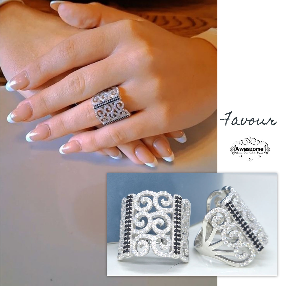 Silver Ring Favour