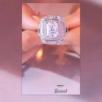 Silver Ring Deanné White Diamond