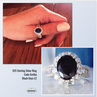 Silver Ring Gretha Onyx