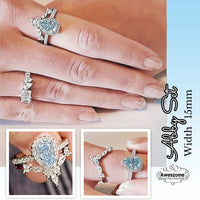 Silver Ring Abby (Set of 2 Rings)