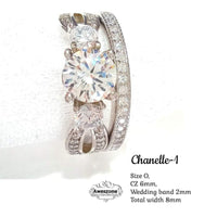 Silver Ring Chanelle-1