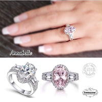 Silver Ring Annabelle Brilliant White CZ
