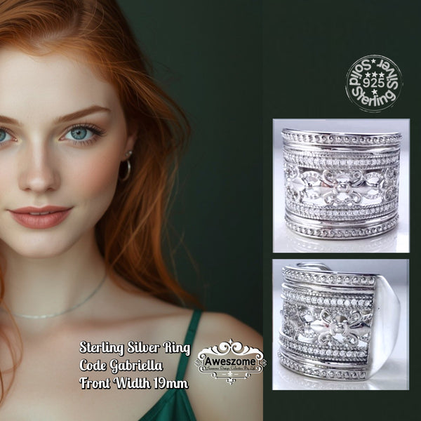 Silver Ring Gabriella