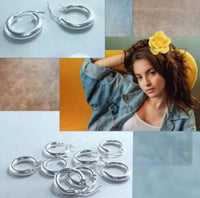 Silver Earrings AW0345