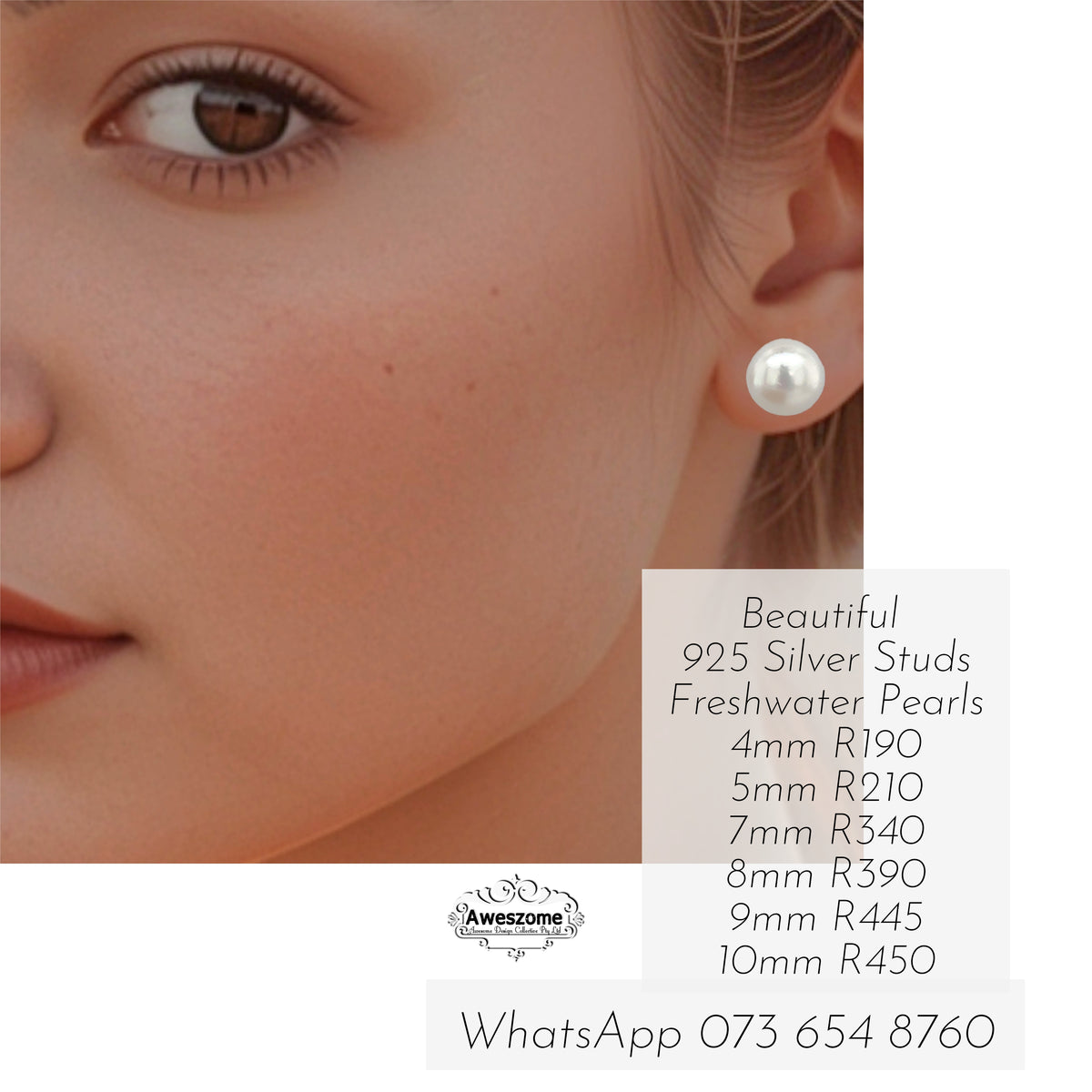 Silver Earrings AW0355