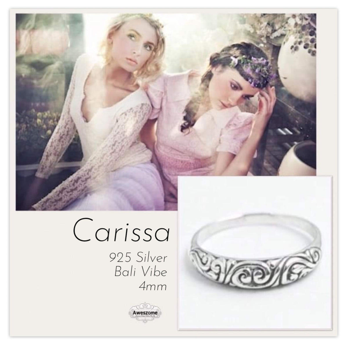 Silver Ring Carissa