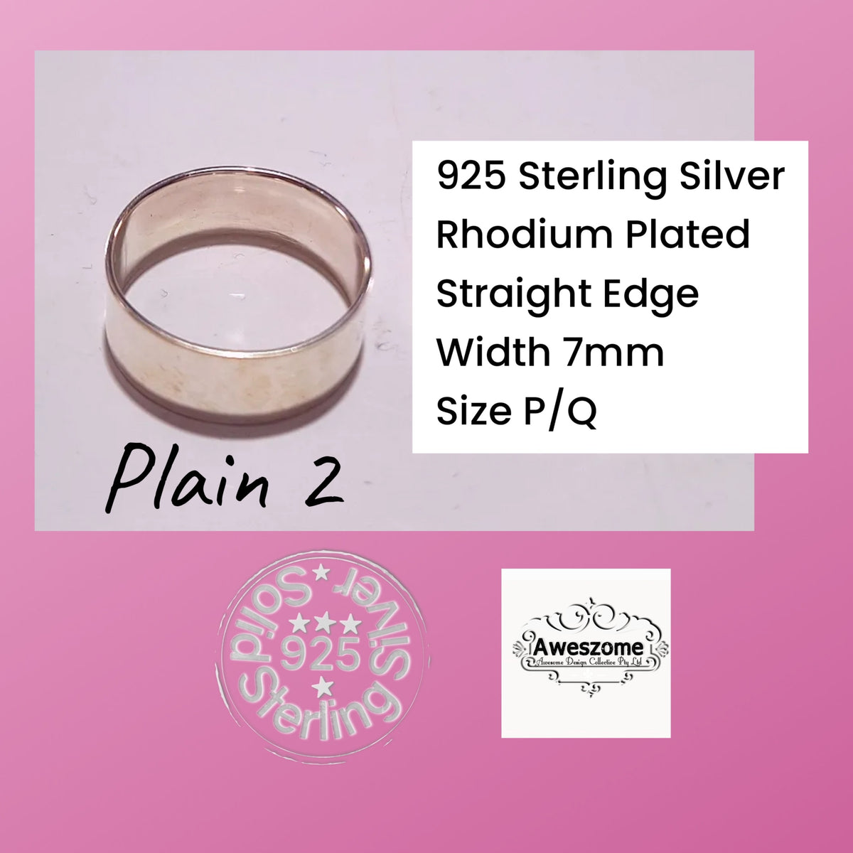 Silver Ring Plain 2