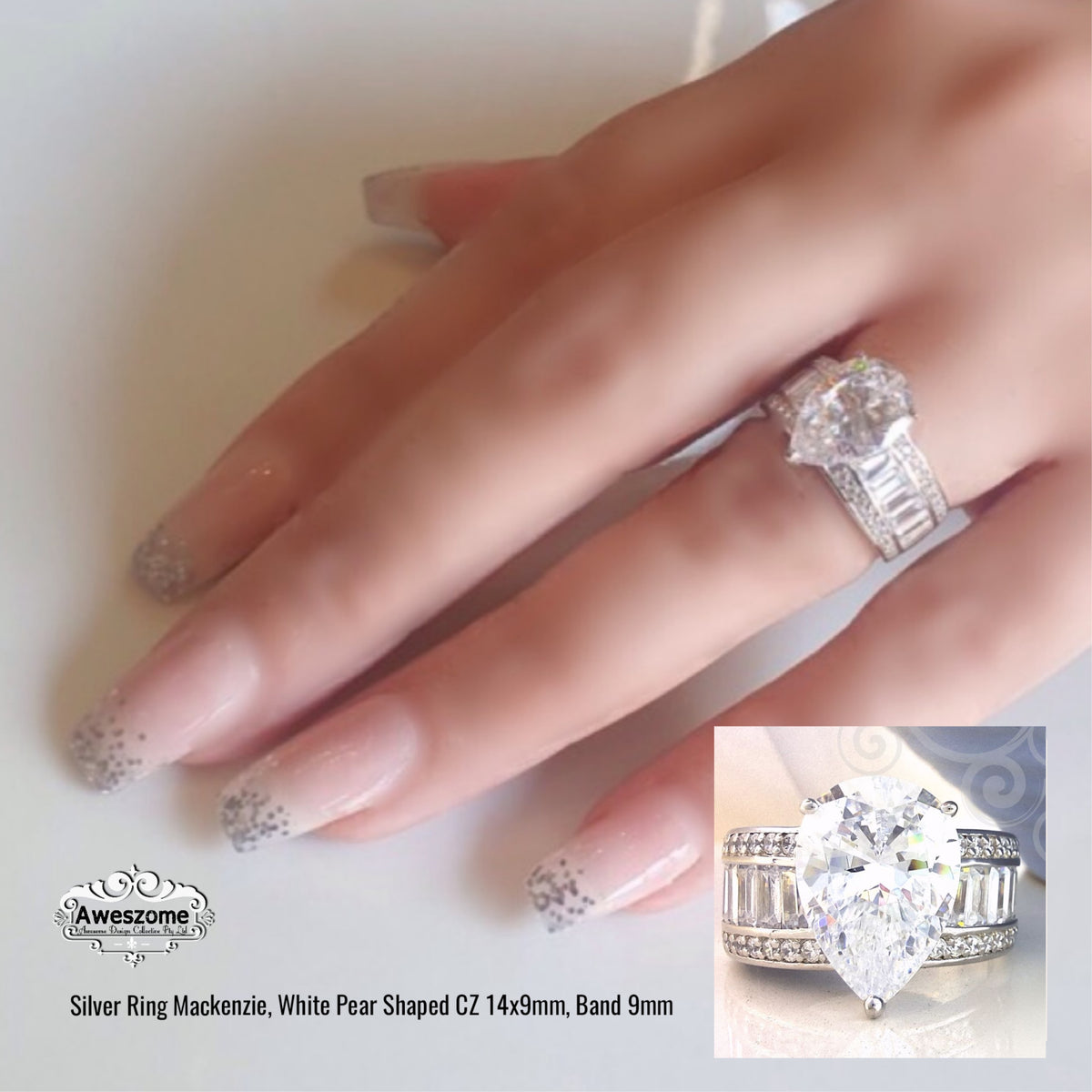 Silver Ring Mackenzie White