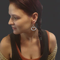 Silver Earrings AW 1183