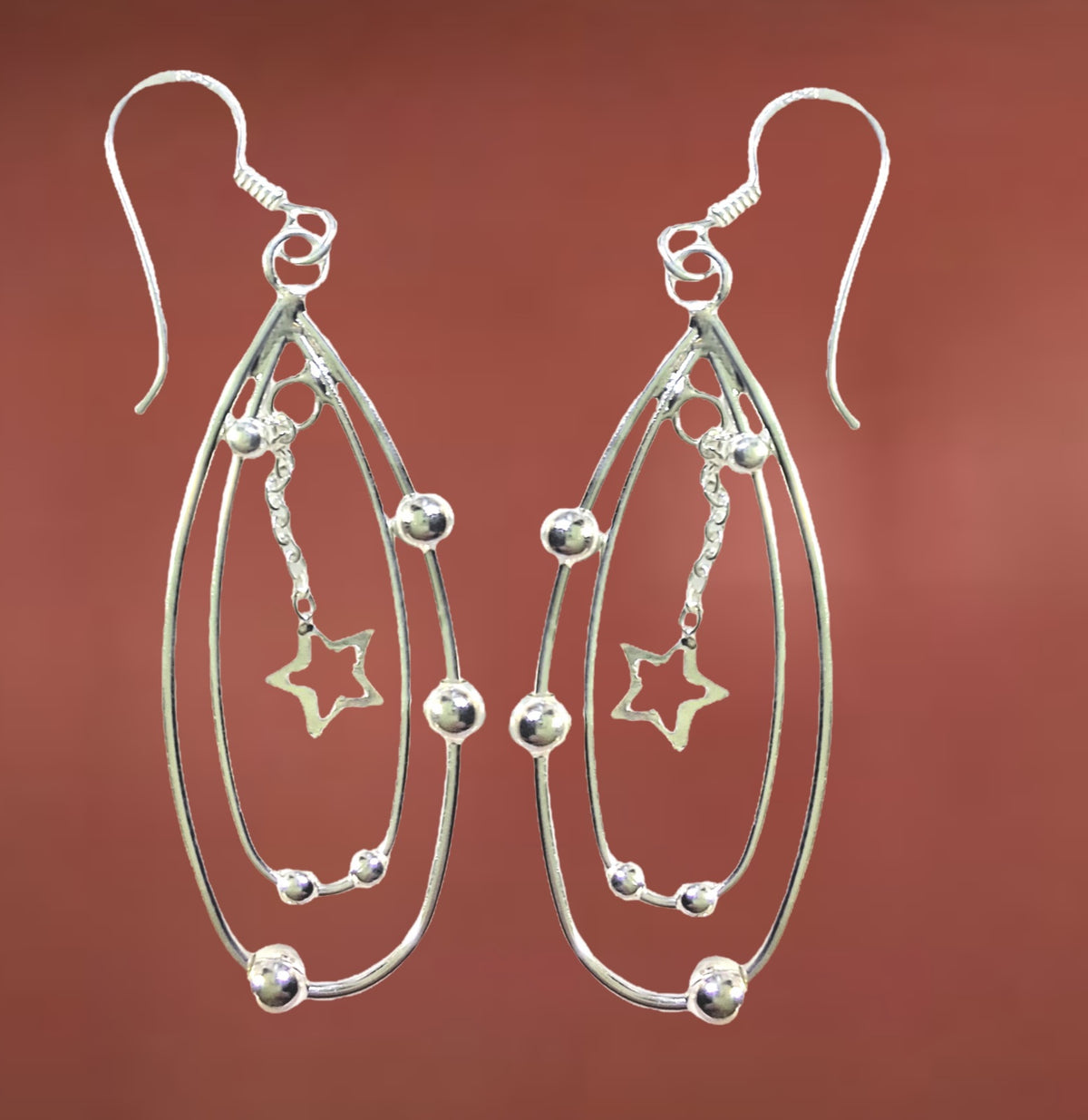 Silver Earrings AW 785