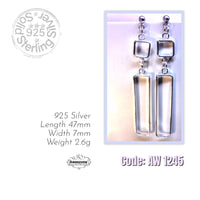 Silver Earrings AW 1245