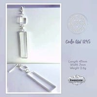 Silver Earrings AW 1245