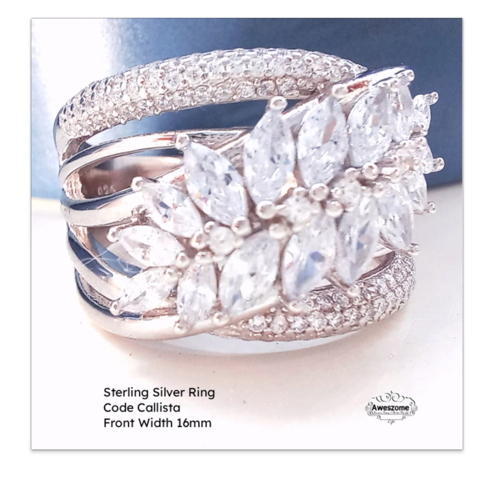 Silver Ring Callista