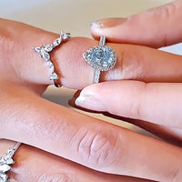 Silver Ring Abby (Set of 2 Rings)