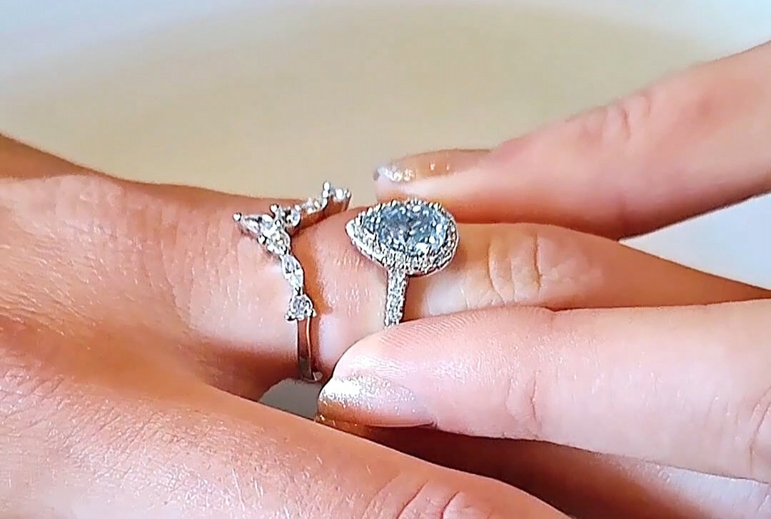 Silver Ring Abby (Set of 2 Rings)
