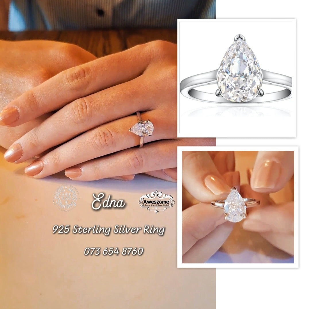 Silver Ring Edna