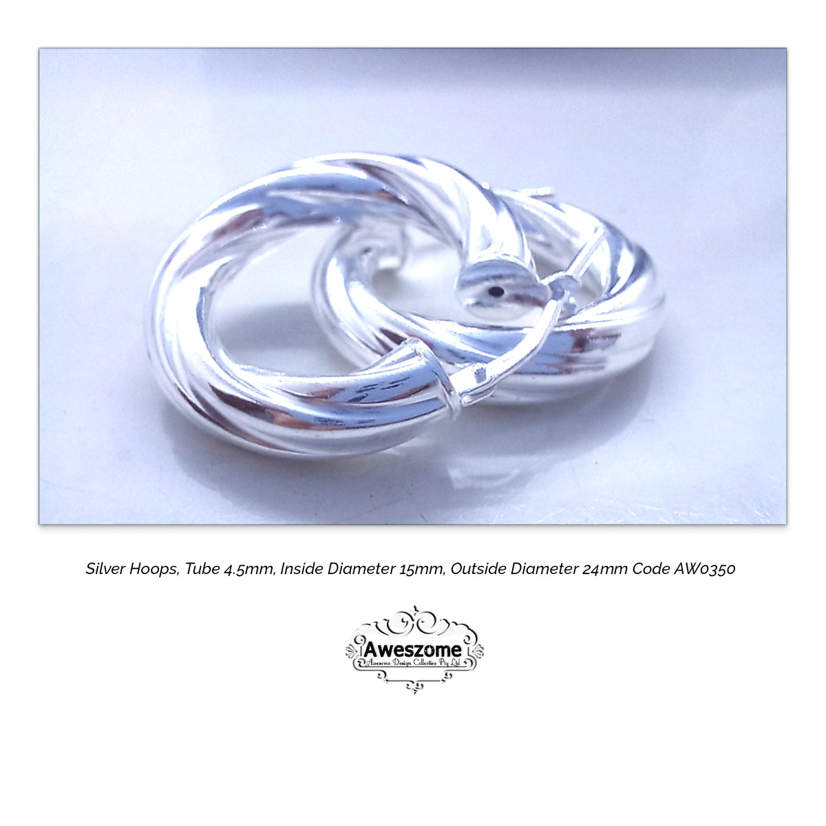 Silver Earrings AW0350