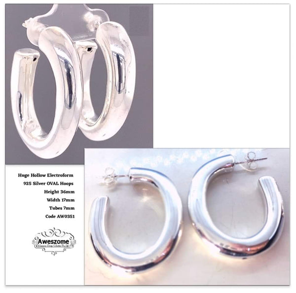 Silver Earrings AW0351