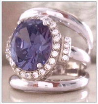 Silver Ring Suraya Blue