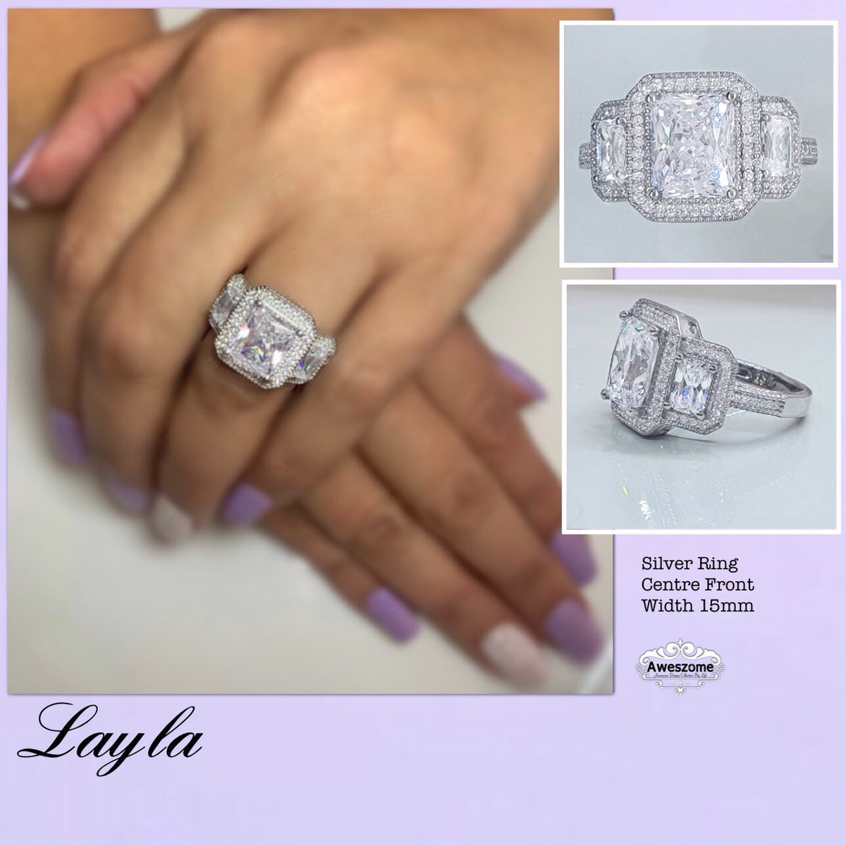 Silver Ring Layla